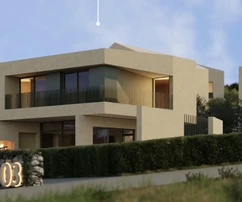 Brač, Sutivan, luksusowa willa z basenem w nowoczesnym kompleksie