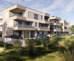 Istria, Pula: Ground floor apartment with terrace