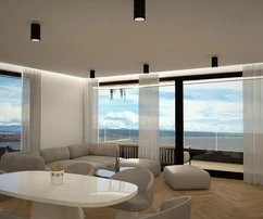 Opatija, Ičići, apartamento de lujo en un edificio nuevo exclusivo, vistas panorámicas al mar A5