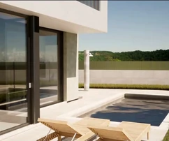 Istria, Umag, villa bifamiliare di lusso sul mare
