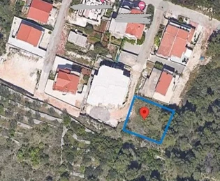Trogir-Okolica, Arbanija, działka budowlana 370m2, 200m od morza