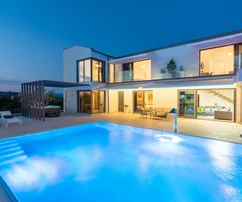 Istrie, Motovun : Villa de luxe avec vue panoramique