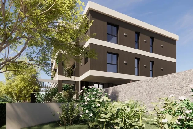 Vodnjan, Barbariga, Novostavba, Luxusný prízemný apartmán so záhradou 140 m²