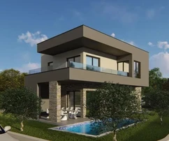 Nuova villa moderna con piscina, Istria, Marčana