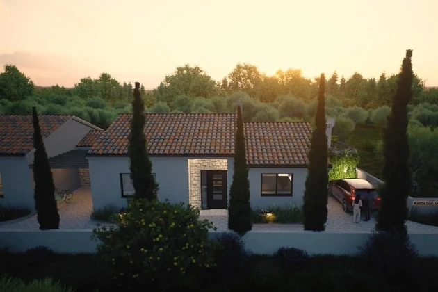 Kaštelir, Istria – Nowoczesny dom parterowy w spokojnej okolicy