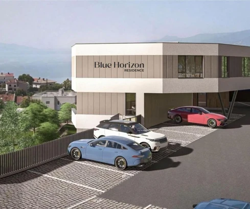 Kastav, Resetari, Blue Horizon Residence, atraktivní čtyřpokojový byt v novostavbě, 145 m²