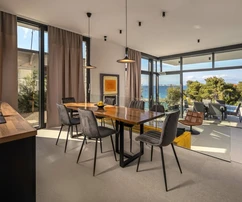 Luxury villa with pool for sale right on the waterfront in Croatia