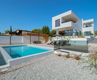 Istrien, Pomer: Luxusvilla nahe dem strand