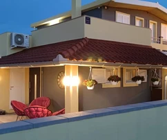 Tengerparti apartman villa eladó Nin Ždrijac városrészben Horvátországban