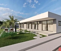 Novostavba domu s bazénem, Istrie, Labin