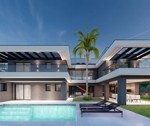 Moderne Villa nur 20 Meter vom Meer entfernt in Medulin zu verkaufen in Kroatien