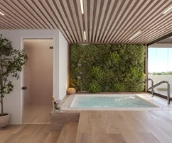 ID 301 / Современные апартаменты в 1,3 км от пляжа в Фуэнхироле
