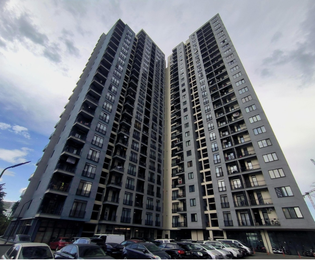 For sale 1 bedroom apartment in saburtalo Politkovskaia str, 56.6 sq.m, 2th floor,
