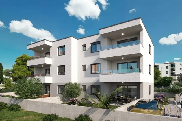 Brodarica - Apartament S4 na drugim piętrze, nowa zabudowa