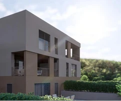 Amplio apartamento en venta con piscina en Kostrena, Croacia