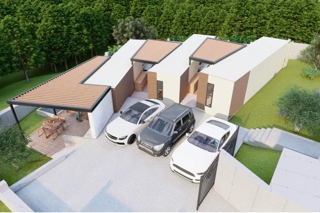 Istria, Marčana: Modular homes with pool and yard