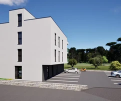 Zadar, Crno élégante construction neuve avec terrasse sur le toit