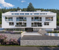 Opatija Privé, esclusivo appartamento con due camere da letto di 68 m², piscina, palestra, giardino