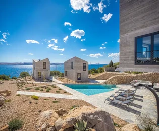 Exclusive Mediterranean villa in Lukovo with private pool and breathtaking Adriatic view