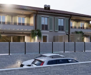 Dvoupodlažní byt s bazénem na prodej Malinska v Chorvatsku