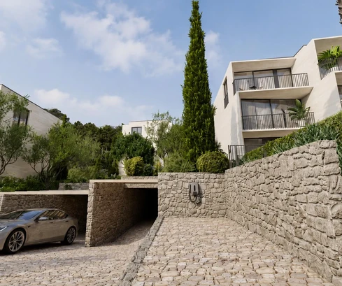 Split, Heritage Podstrana | Dvoupokojový byt se zahradou